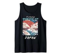 Estoy cansada de Despertar y no Estar en Japón Tokio Mujeres Camiseta sin Mangas