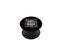 Estoy Cansado de Despertar y no Estar en Corea PopSockets PopGrip Adhesivo