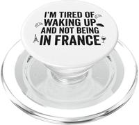 Estoy Cansado de Despertar y no Estar en Francia Travel PopSockets PopGrip para MagSafe