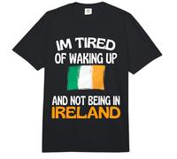 Estoy Cansado de Despertar y no Estar en Irlanda Comfort Colors Adult Heavyweight T-Shirt