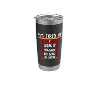 Estoy cansado de despertar y no estar en Japón Vaso térmico de acero inoxidable de doble pared