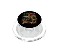 Estoy Cansado de Despertar y no Estar en Portugal Travel PopSockets PopGrip para MagSafe