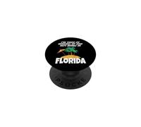 Estoy Cansado de Despertar y no Estar en Vacaciones en Florida PopSockets PopGrip Adhesivo