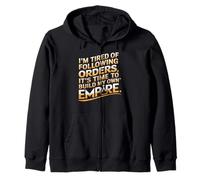 Estoy Cansado De Seguir Órdenes, Es Hora De Construir Mi Sudadera con Capucha