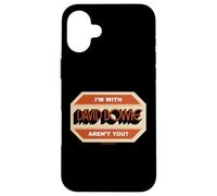 Estoy con David Bowie, ¿no eres tú? Carcasa para iPhone 16 Plus
