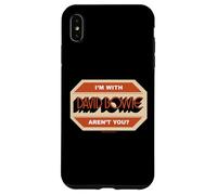 Estoy con David Bowie, ¿no eres tú? Carcasa para iPhone XS Max