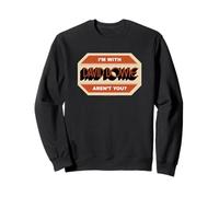 Estoy con David Bowie, ¿no eres tú? Sudadera