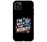 Estoy con el Robot Disfraz de Halloween papá mamá Grupo Carcasa para iPhone 11 Pro MAX