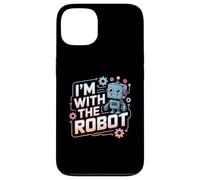 Estoy con el Robot Disfraz de Halloween papá mamá Grupo Carcasa para iPhone 13