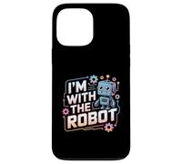 Estoy con el Robot Disfraz de Halloween papá mamá Grupo Carcasa para iPhone 13 Pro MAX