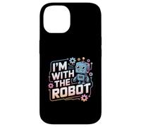 Estoy con el Robot Disfraz de Halloween papá mamá Grupo Carcasa para iPhone 14
