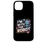 Estoy con el Robot Disfraz de Halloween papá mamá Grupo Carcasa para iPhone 14 Plus