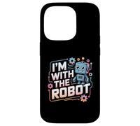 Estoy con el Robot Disfraz de Halloween papá mamá Grupo Carcasa para iPhone 14 Pro