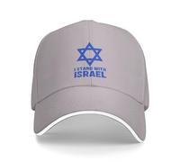 Estoy con Israel Sombrero Orar por Israel Gorra Israel Fuerte Amo Israel Libre Israel Sombrero Gorra de Béisbol Papá Camionero Sombrero