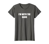 Estoy con la Banda Camiseta, Mujer, Asfalto, 3XL