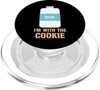 Estoy con la galleta y la leche a juego de mejores amigos parejas PopSockets PopGrip para MagSafe