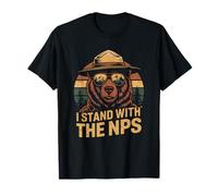 Estoy con los guardaparques de apoyo del Parque Nacional NPS PR Camiseta
