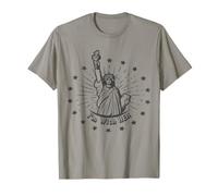 Estoy con su Estatua de la Libertad Declaración política Activismo Camiseta
