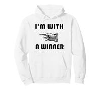 Estoy con un Ganador Gracioso Sudadera con Capucha