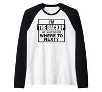 Estoy de respaldo; y tengo las llaves, dónde ir a un amigo borracho Camiseta Manga Raglan