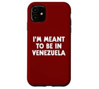 Estoy destinado a Estar en Venezuela Carcasa para iPhone 11