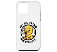 Estoy Ducking Awesome I Love Duck Lovers Pato de Goma Divertido Carcasa para iPhone 12 Mini