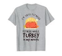 Estoy en el Estado físico Todo Este Pavo en mi Boca Camiseta