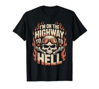 Estoy en la autopista al Infierno - Motociclismo Motociclismo Motociclismo Camiseta