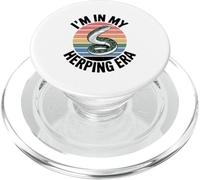 Estoy En Mi Era Herpética Herpotólogo Cazador De Serpientes PopSockets PopGrip para MagSafe