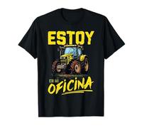 Estoy En Mi Oficina Tractor Campo Tractorista Agricultor Camiseta