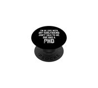 Estoy Enamorado de mi Novia Ella Tiene un doctorado PopSockets PopGrip Adhesivo