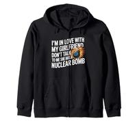 Estoy Enamorado de mi Novia no me hables Cita Divertida Sudadera con Capucha