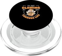 Estoy garra mi camino a través de la vida para el jugador de la máquina de garras PopSockets PopGrip para MagSafe