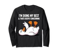 Estoy Haciendo mi Mejor Esfuerzo Que es profundamente concerniente al Pato Divertido Manga Larga