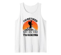 Estoy Jubilado Ahora Solo Quiero Hacer Senderismo Retiro Retro Caminata Camiseta sin Mangas
