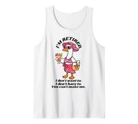 Estoy Jubilado, no Quiero No Tengo Que Hacerlo, no Puedo hacerme Camiseta sin Mangas