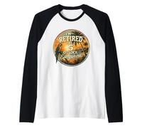 Estoy Jubilado - Son Las 5 en Punto en Todas Partes - 5 Oclock en algún Lugar Camiseta Manga Raglan