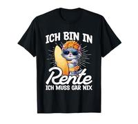 Estoy Jubilado Tengo Gar Nix Jubilado Jubilado Gato Camiseta