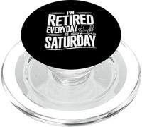 Estoy Jubilado, Todos los días Son sábados, Divertida jubilación PopSockets PopGrip para MagSafe