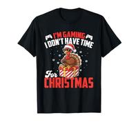 Estoy Jugando No Tengo Tiempo para Navidad - Gamer Xmas Camiseta