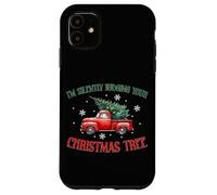 Estoy juzgando Silenciosamente tu árbol de Navidad Carcasa para iPhone 11