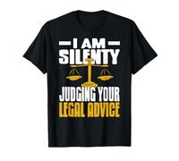Estoy juzgando tu Consejo Legal en Silencio Camiseta
