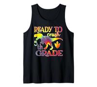 Estoy Listo para Aplastar a los Dinosaurios de Quinto Grado Camiseta sin Mangas