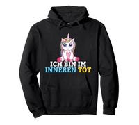 Estoy Muerto Dentro del Unicornio Sudadera con Capucha