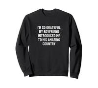 Estoy muy agradecida de que mi novio me haya presentado a su... Sudadera