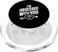 Estoy obsesionado contigo Linda Cita de Amor PopSockets PopGrip para MagSafe