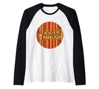 Estoy Orgullosa de ser bereber - Joyería Kabyle Camiseta Manga Raglan