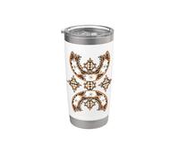 Estoy orgullosa de ser bereber - Joyería Kabyle Vaso térmico de acero inoxidable de doble pared