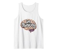 Estoy pensando ingenioso y relacionado Camiseta sin Mangas