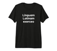 Estoy practicando latín Idioma de Palabras Latinas Divertidas Camiseta Premium